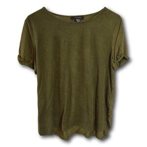 Atmosphere Women’s T-Shirt – Khaki Green – Size 10 (US 6)
